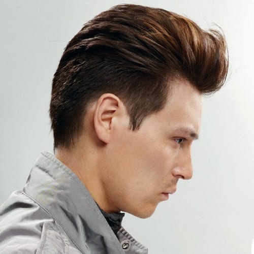 A quiff hairstyle man