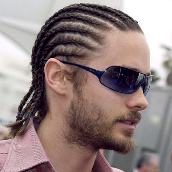 A cornrows hairstyle for men