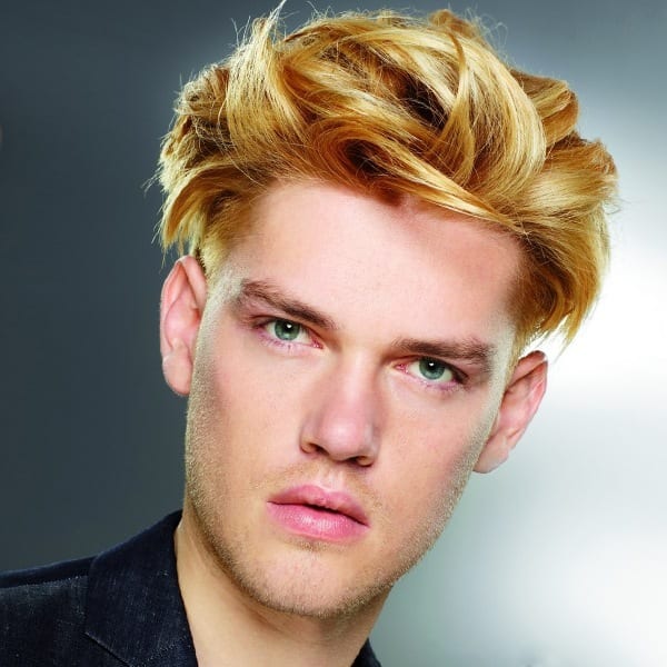 A wings mens hairstyle