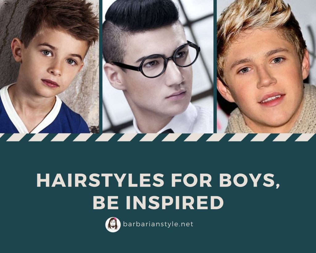 Hairstyles for boys, be inspired