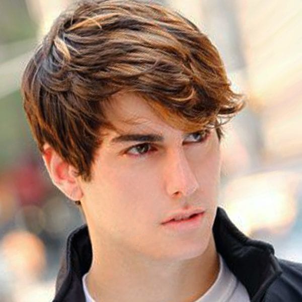 Textured Boys Hairstyle for young man