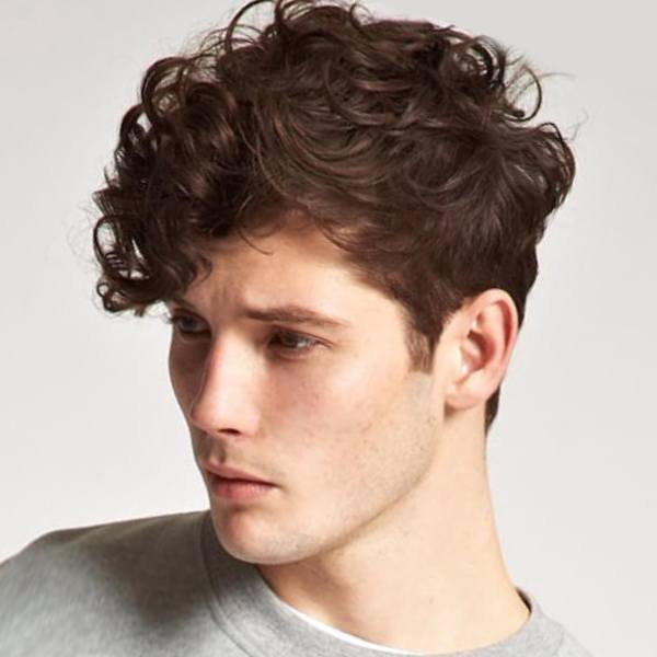 Hairstyles For Curly Hair Boy