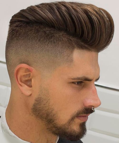  Fade  haircut  for handsome men