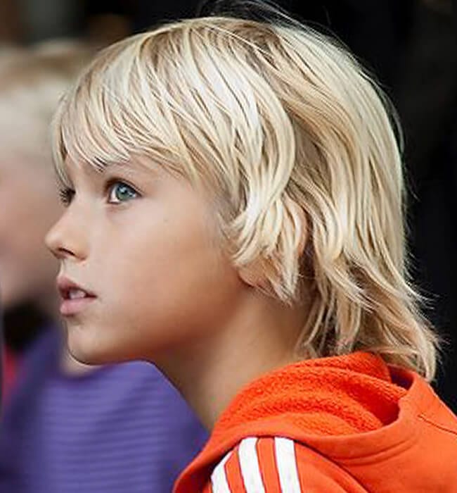 Little surfer haircut for boys