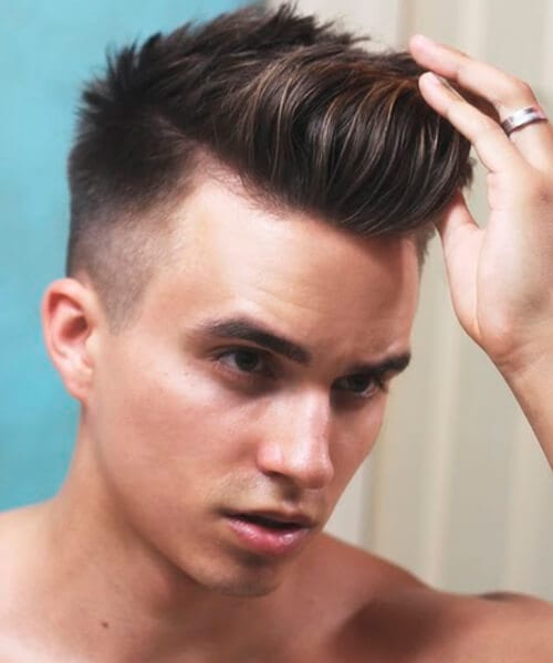 Fade Haircut For Handsome Men