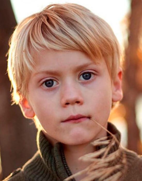 Classic cool haircut for boys