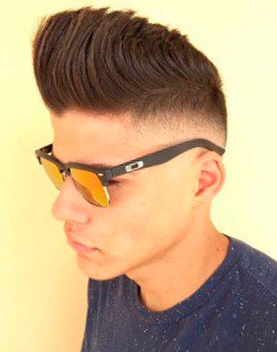 Sharp angles cool haircut for guys