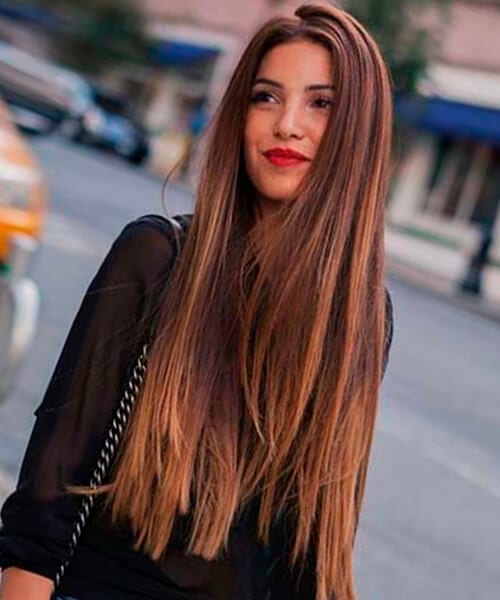 Super long hair pretty hairstyle for women