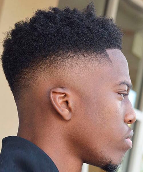 Fade Haircut Black Man