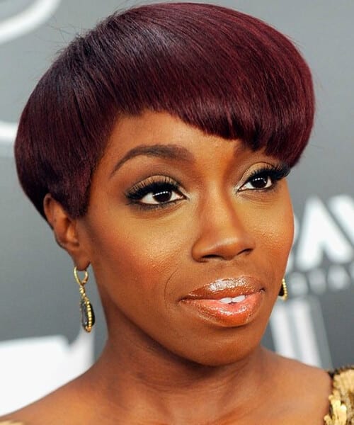 Estelle celebrity short hairstyle