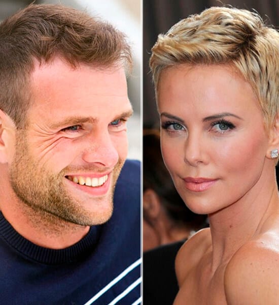 Hairstyles for short hair, male and female