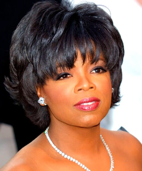 oprah winfrey celebrity haircut hairstyles