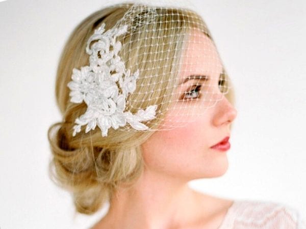 Wedding hairstyles with veil