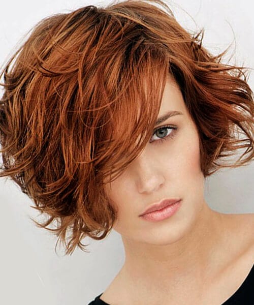 Hairstyles for bobs: thick hair and fine hair.