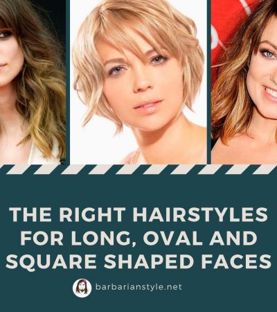 The Right Hairstyles For Long Oval And Square Shaped Faces