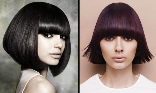 Medium bob hairstyle