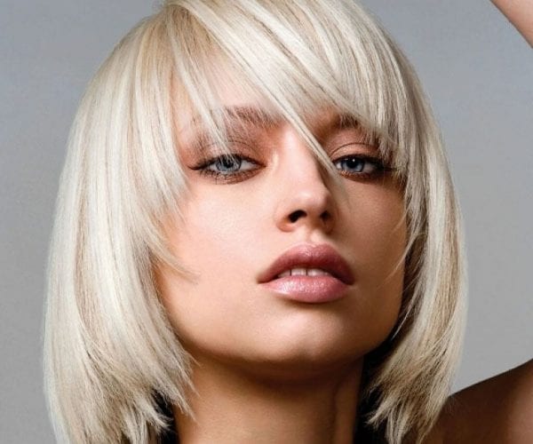 Medium bob hairstyle