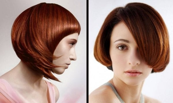 Medium bob hairstyle