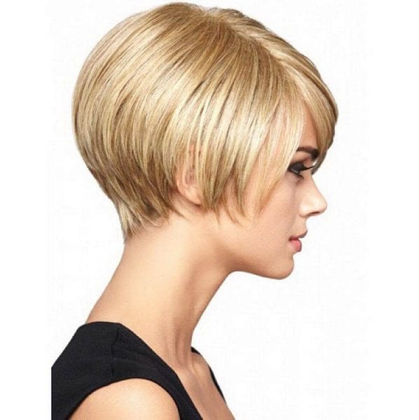 Short shag easy summer hairstyle