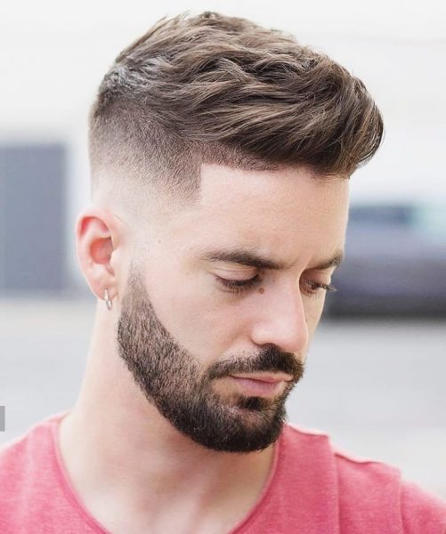 Comb Over Fade + Hair Part