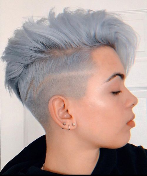 Mohawk hairstyle for girls