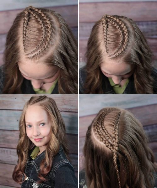 Braids for Kids with Long Naturally Curly Hair