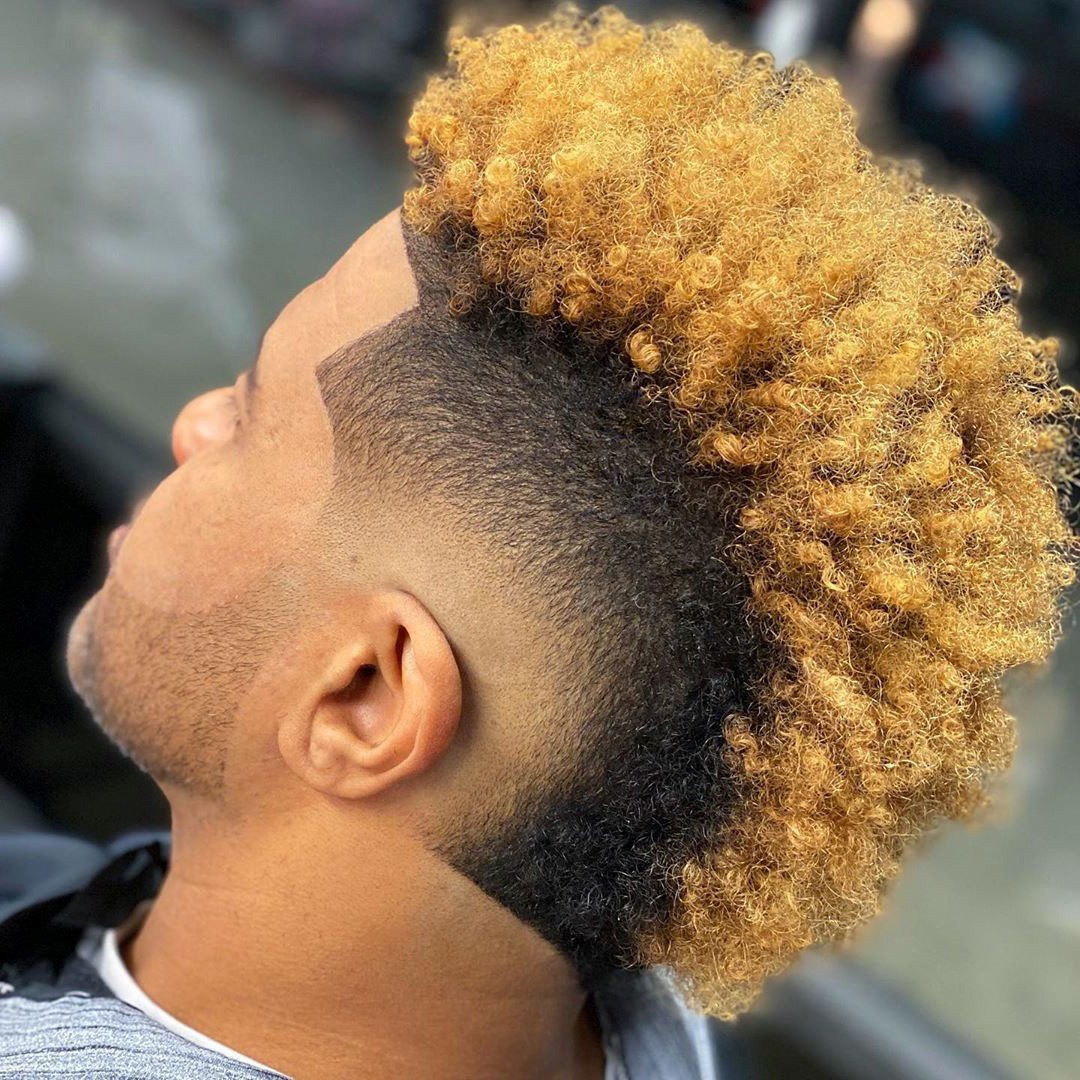 burst fade haircut