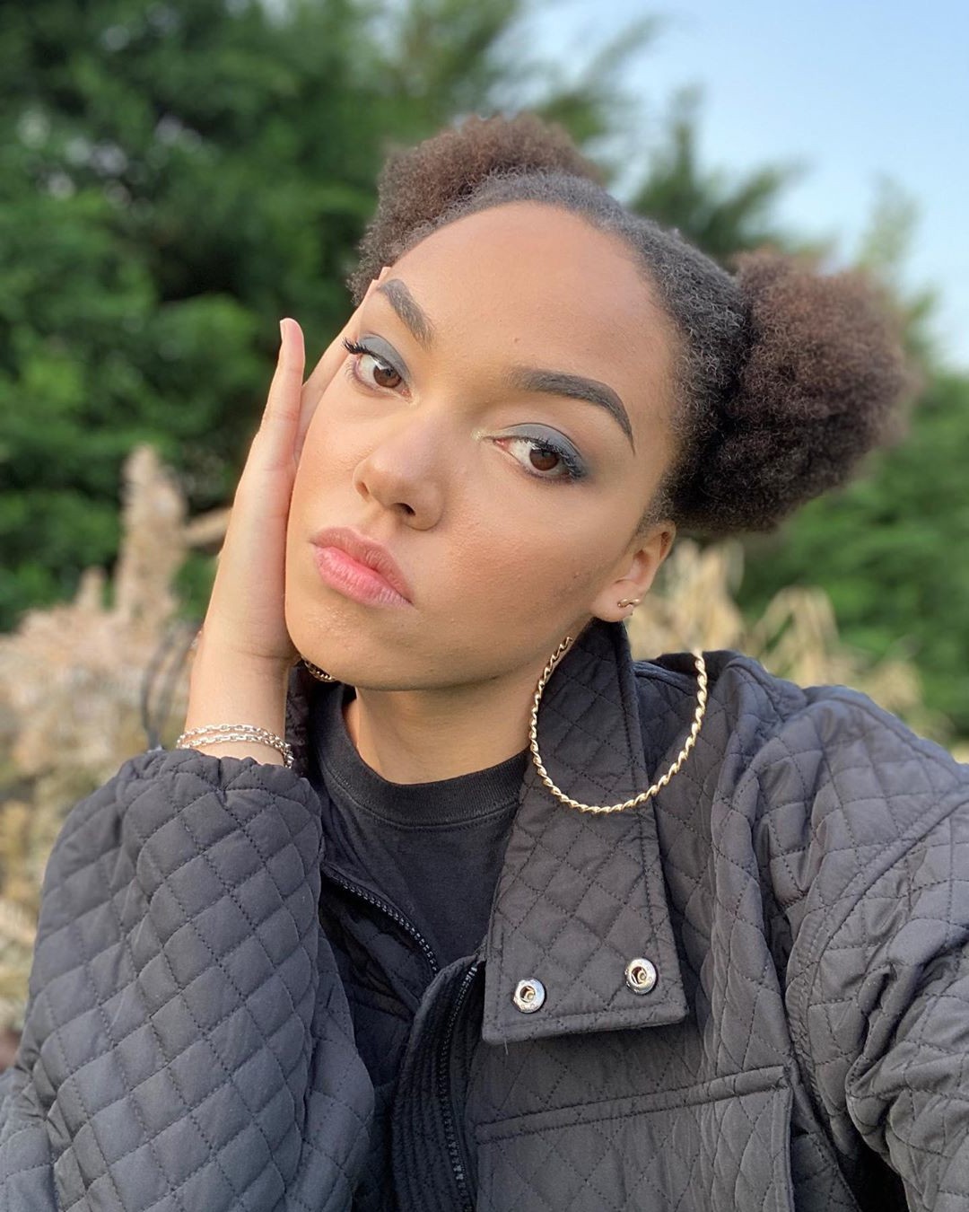 Short Hairstyle for Natural Texture Curly Hair