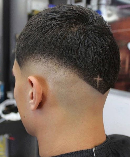 Short Undercut for Men in the Low Fade Style