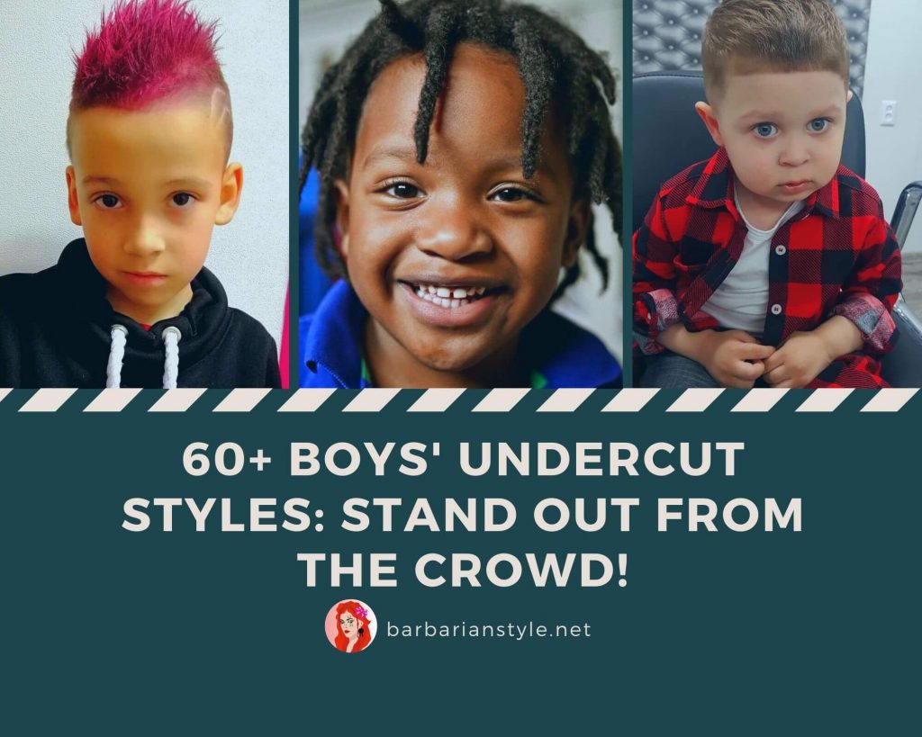 60+ Boys Undercut Styles Stand Out from the Crowd