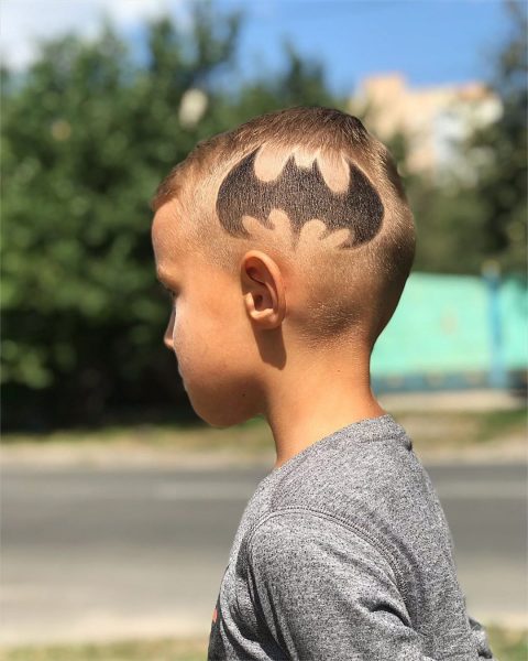 Batman Hairstyle Design for Children