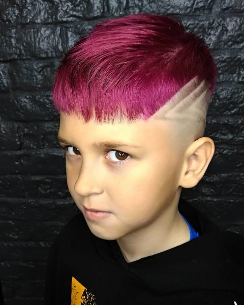 Dyed Layered Cut Design for Kids