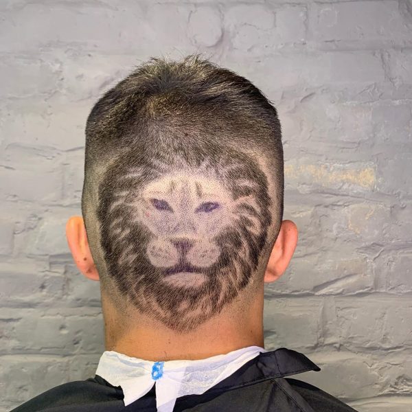 Lion Muzzle Cool Haircut for Guys