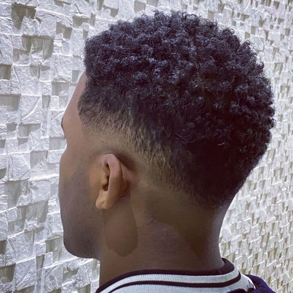 Low Fade Haircut for Black Men