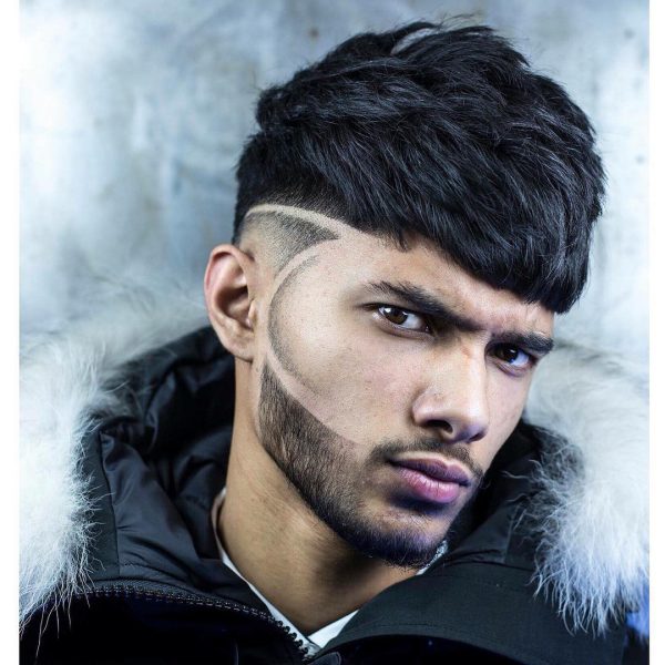 Low Fade Haircut for Mexican Men