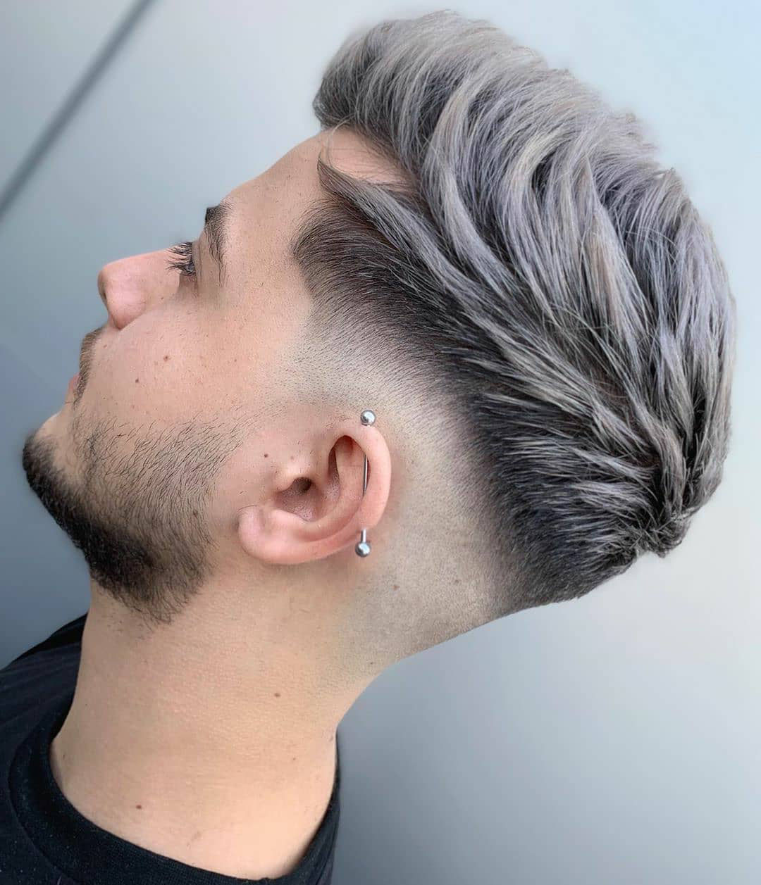 drop fade haircut