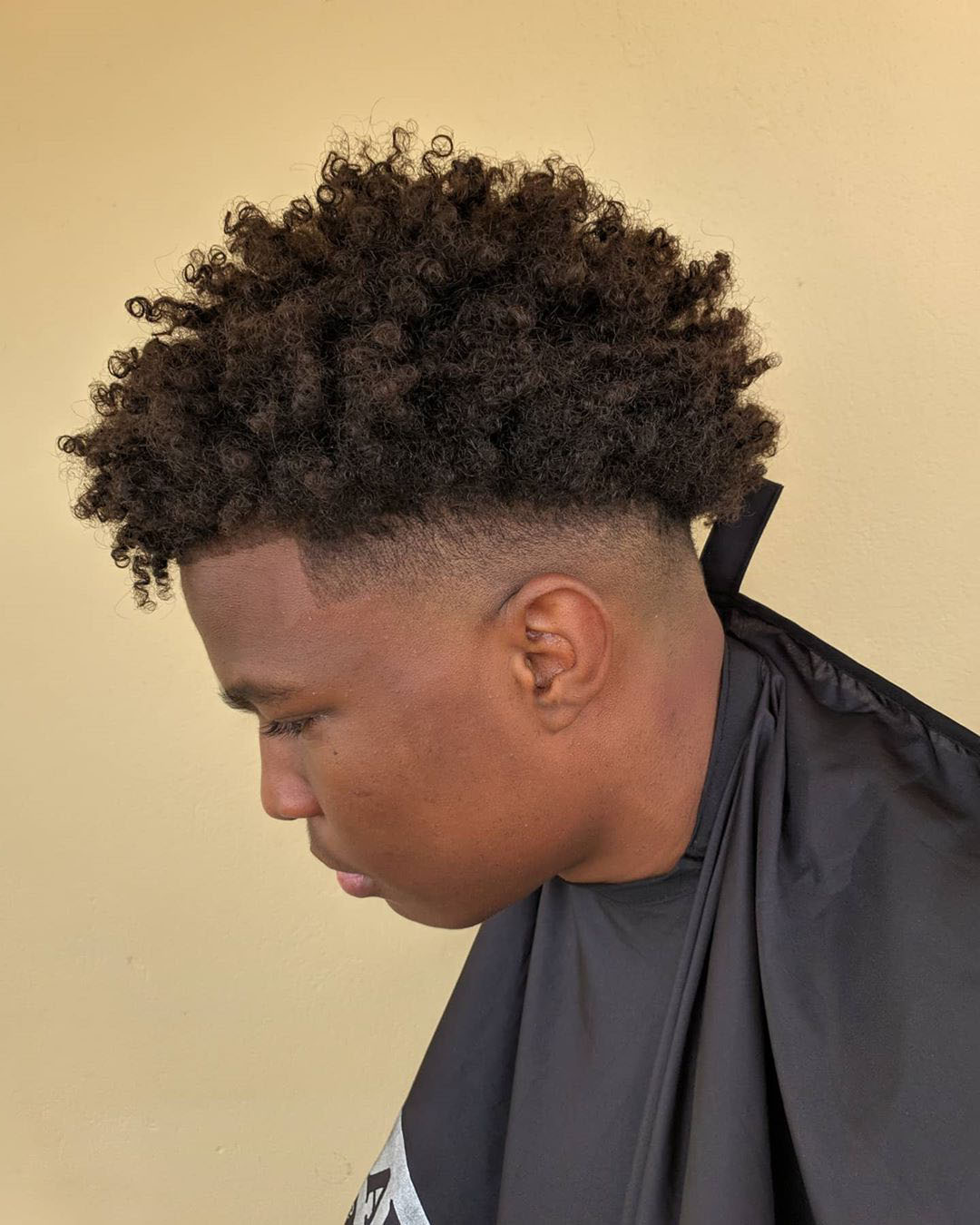 Drop Fade Freeform Dreads Freeform Dreadlocks Mid Bald Fade Haircut   Nappy Drop Fade 