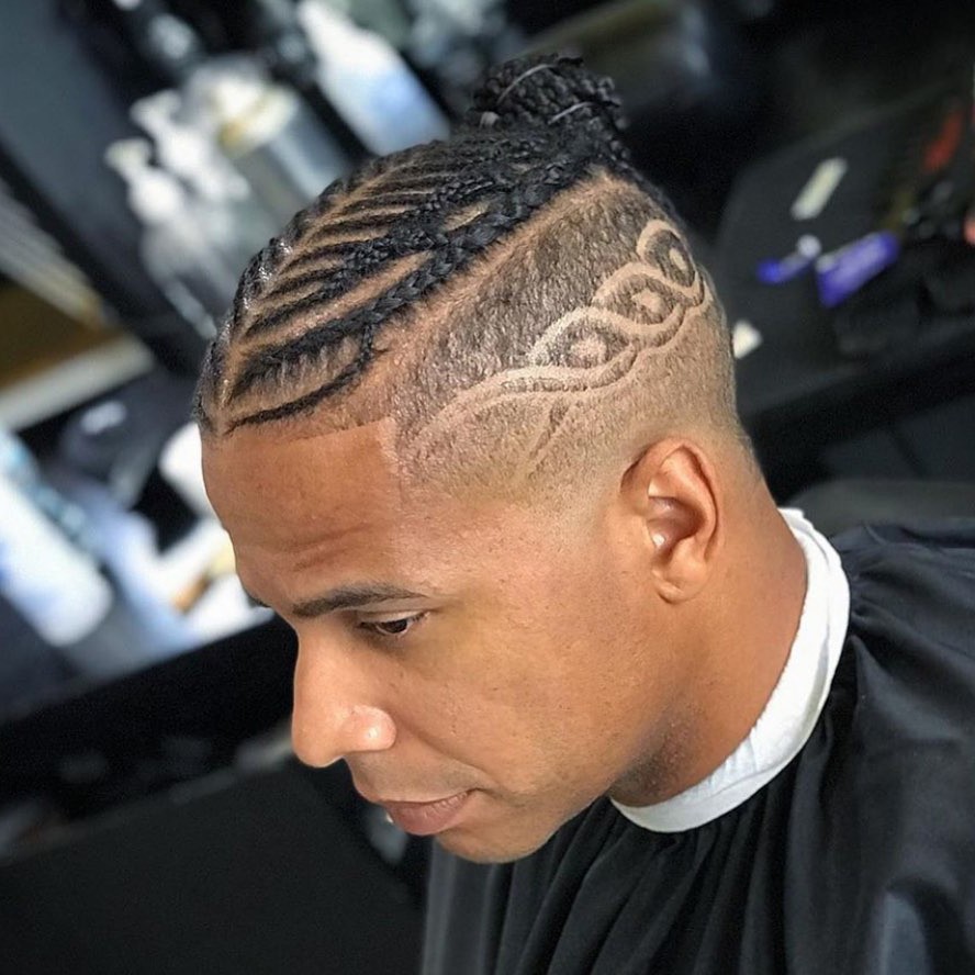 Featured image of post Mid Skin Fade Braids / To complete the bad boy look, the.