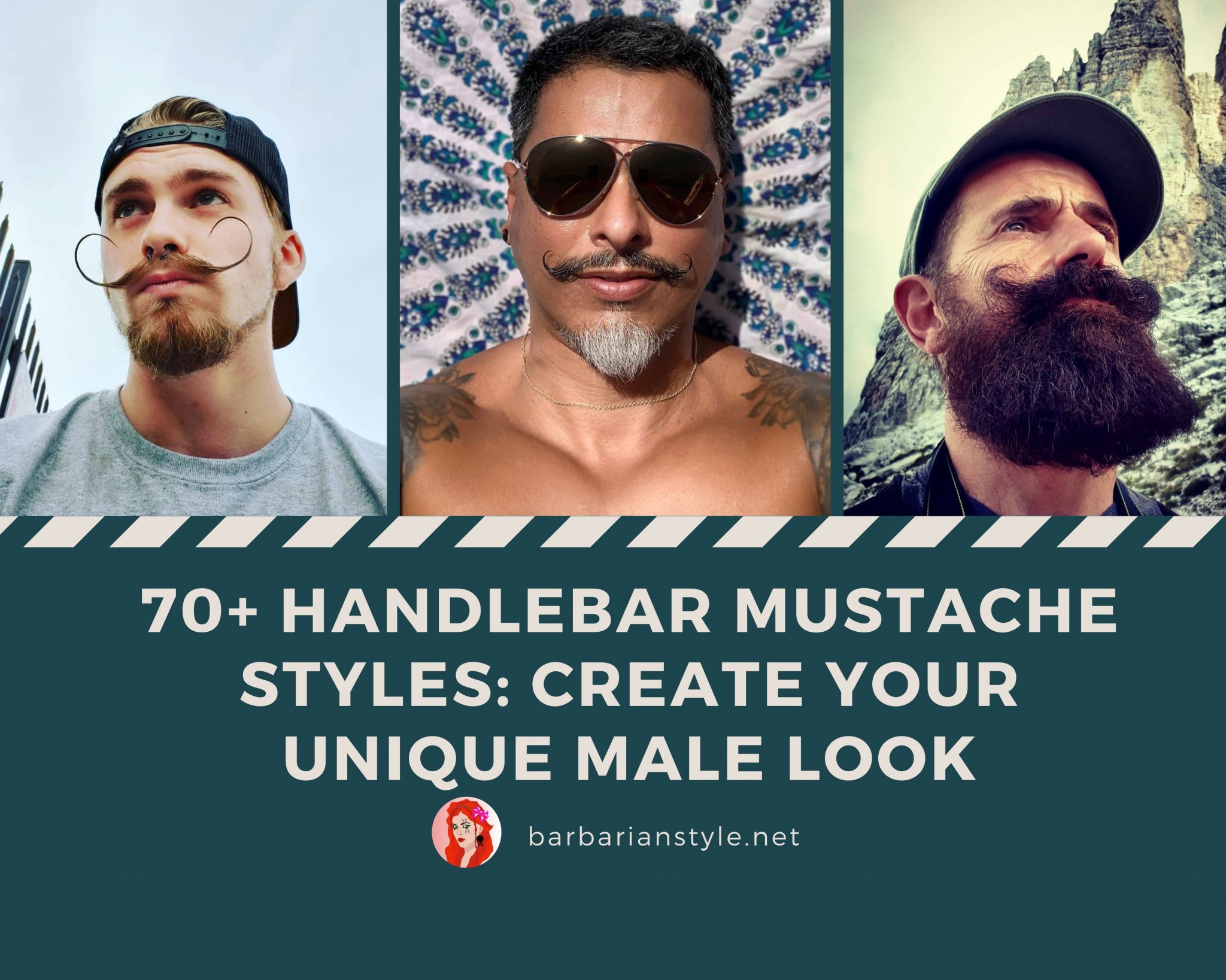 70+ Handlebar Mustache Styles for Real Men in 2021