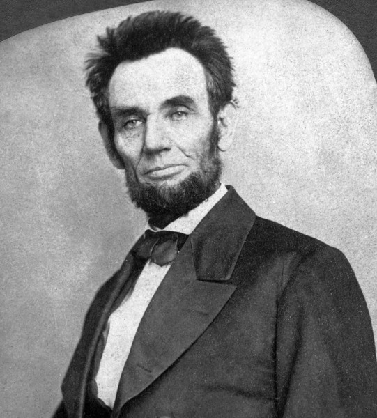 A long bearded style like Abraham Lincoln has.