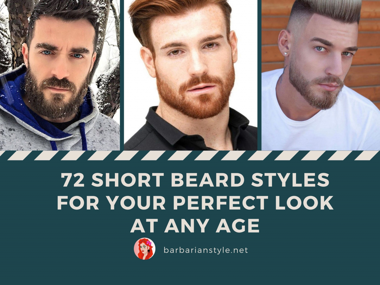 Short stubble beard styles