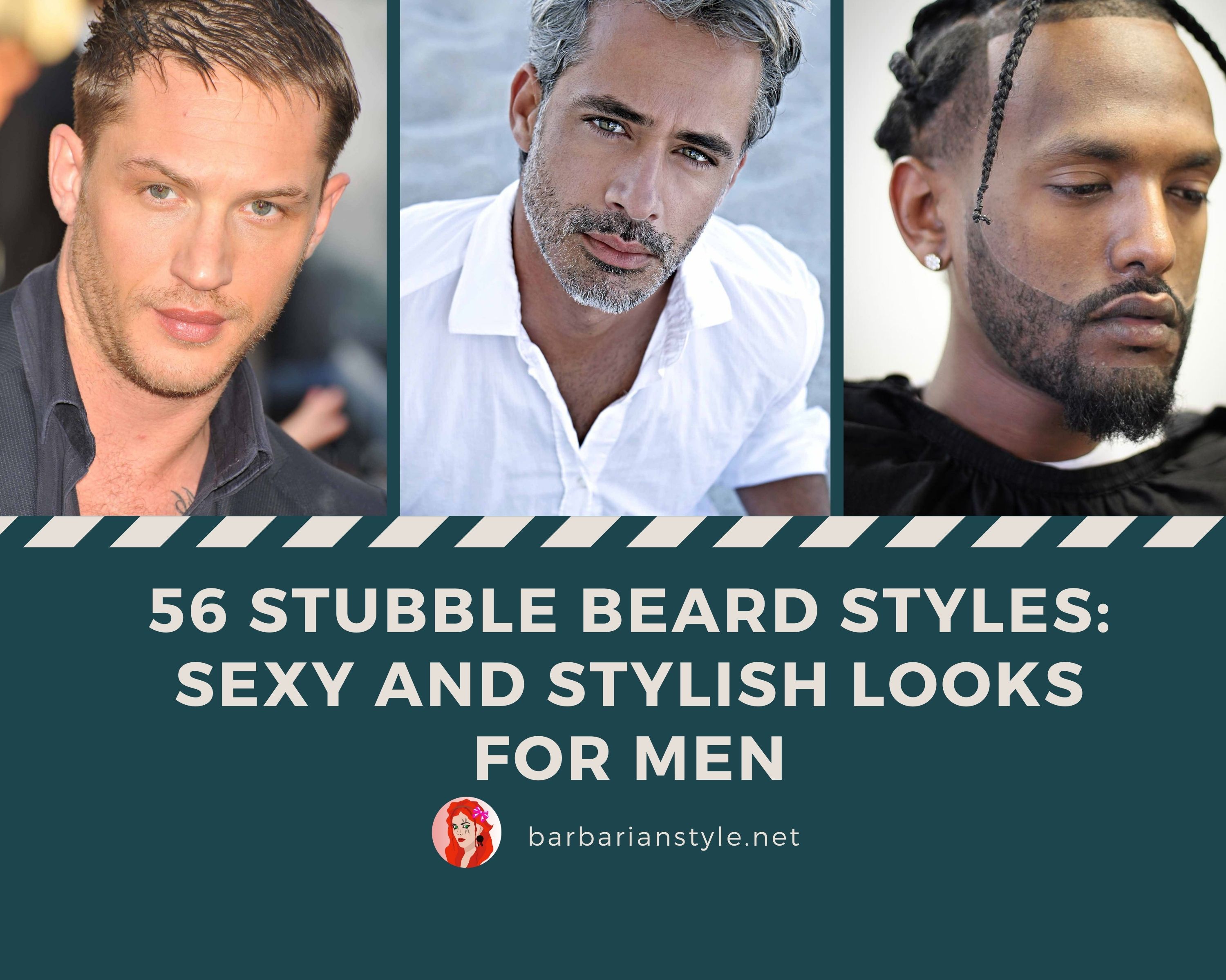 Short stubble beard styles