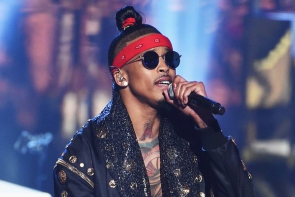 August Alsina bun style for parties.